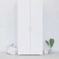 Ντουλάπα Trendline Λευκό 80x187x47cm