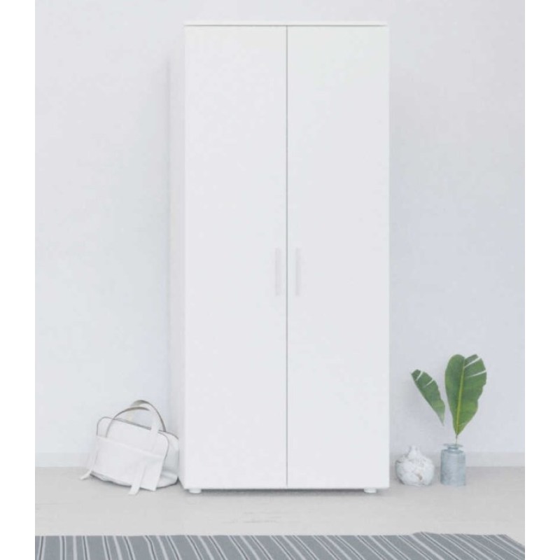 Ντουλάπα Trendline Λευκό 80x187x47cm