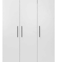 Ντουλάπα white Λευκό 103x187x52cm