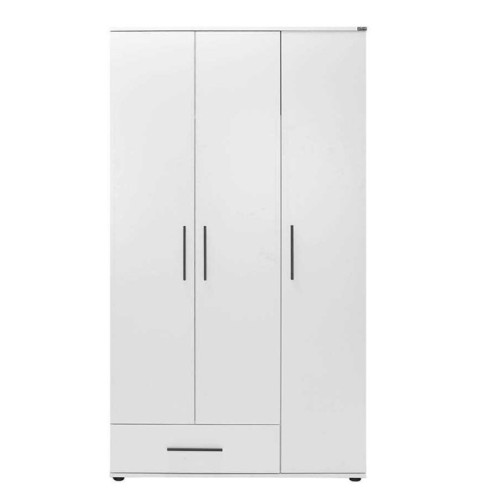 Ντουλάπα GRD-631-BB Λευκή 103x187x52cm