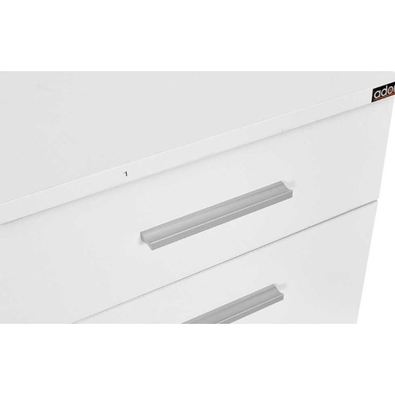 Κομοδίνο Trendline Λευκό 40x57x39cm