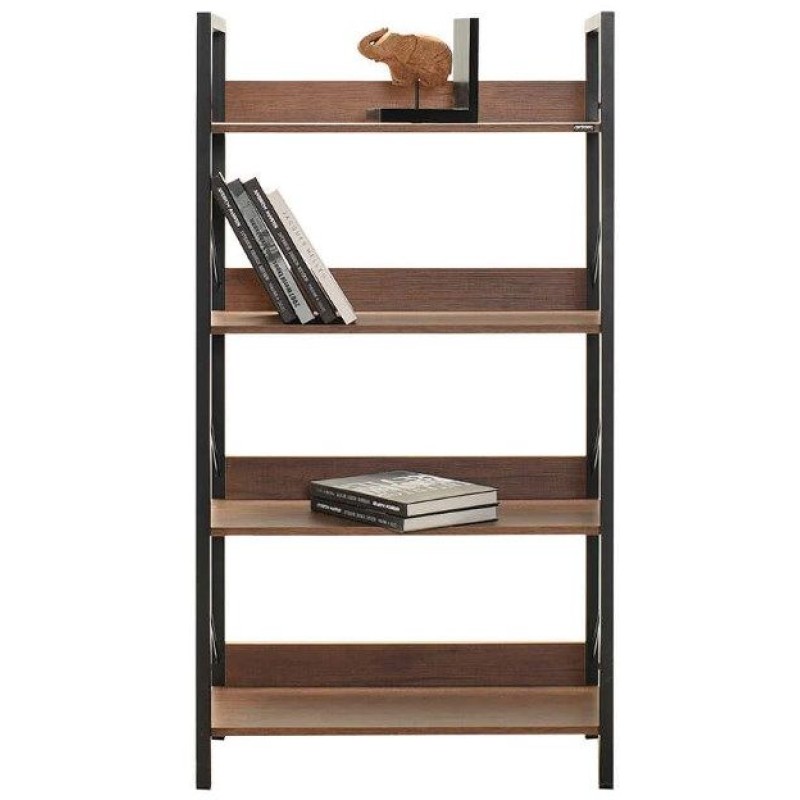Βιβλιοθήκη Connect Καρυδιά 73x136x35cm