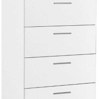 Συρταριέρα Trendline Λευκή 60x108x44cm