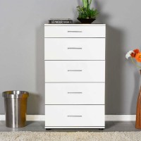 Συρταριέρα Trendline Λευκή 60x108x44cm