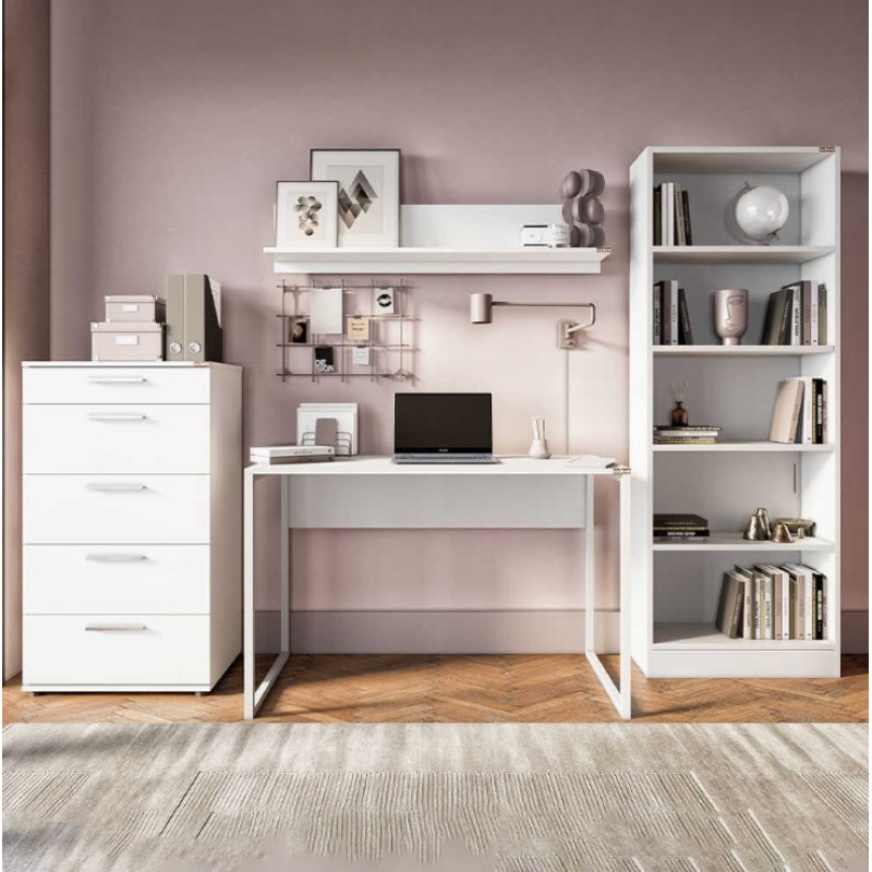 Συρταριέρα Trendline Λευκή 60x108x44cm