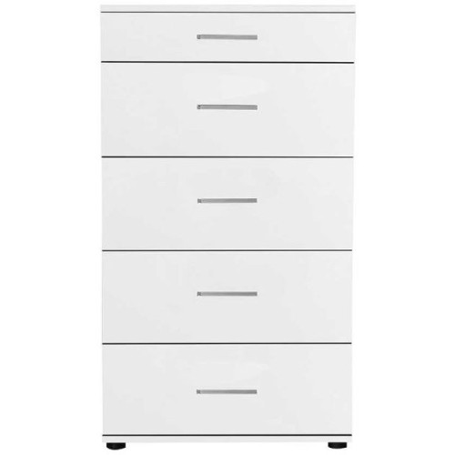 Συρταριέρα SFN-550-BB Trendline Λευκή 60x108x44cm
