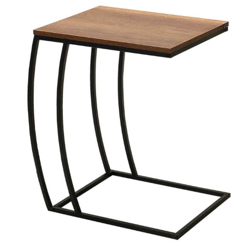 Βοηθητικό τραπεζάκι Profil Καρυδί  50x62x35cm