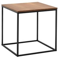 Βοηθητικό Τραπεζάκι Profil Καρυδί 50x52x50cm