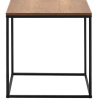 Βοηθητικό Τραπεζάκι Profil Καρυδί 50x52x50cm