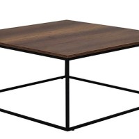 Τραπεζάκι Profil Καρυδί 80x42x80 cm