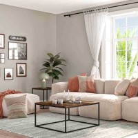 Τραπεζάκι Profil Καρυδί 80x42x80 cm