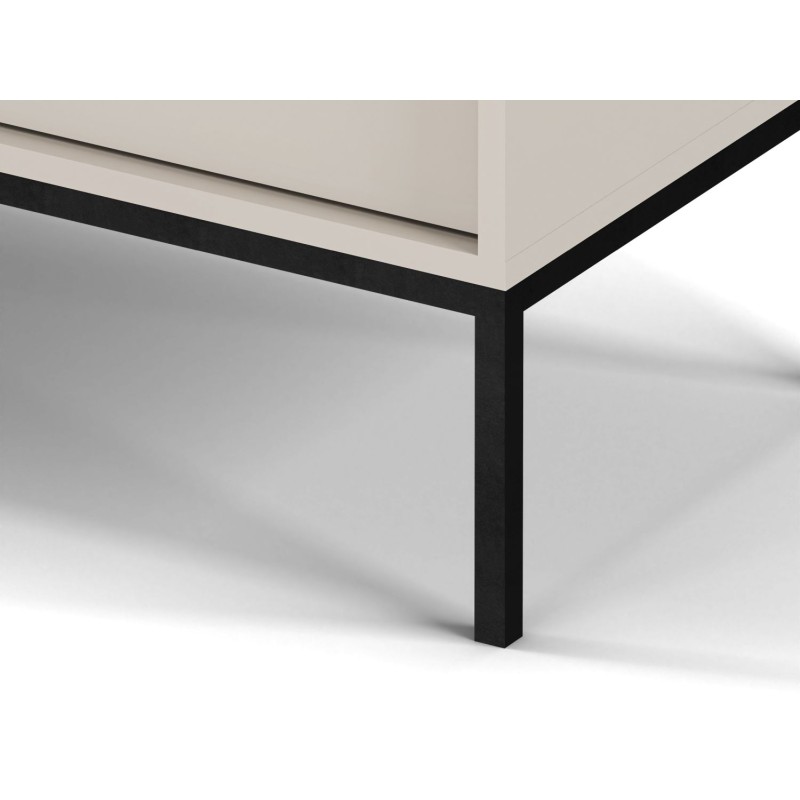 Συρταριέρα Mono χρώμα Μπεζ  με 6 συρτάρια 154x91x39cm