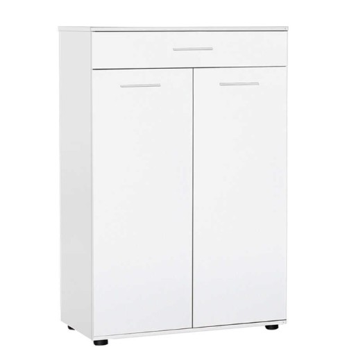 Παπουτσοθήκη ADR-521-BB Antre Λευκή με συρτάρι 73x108x35cm