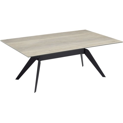 Τραπεζάκι DORI κεραμικό 110x70x40cm χρώμα Kazmir