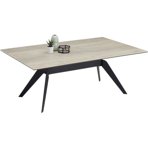 Τραπεζάκι DORI κεραμικό 110x70x40cm χρώμα Kazmir