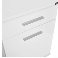 Κομοδίνο Trendline Λευκό 40x57x39cm