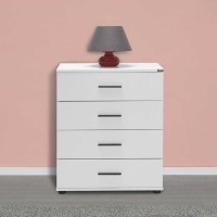 Συρταριέρα white Λευκή 65x78x41cm