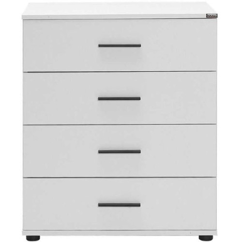 Συρταριέρα SFN-604-BB Λευκή 65x78x41cm