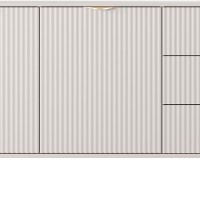 Μπουφές με συρτάρια Lante μπεζ 163x81x38cm