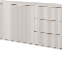 Μπουφές με συρτάρια Lante μπεζ 163x81x38cm