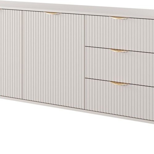 Μπουφές Lante με συρτάρια μπεζ 163x81x38cm