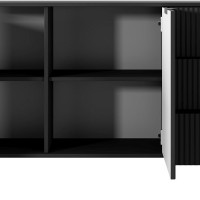 Μπουφές με συρτάρια Lante Ανθρακί 163x81x38cm