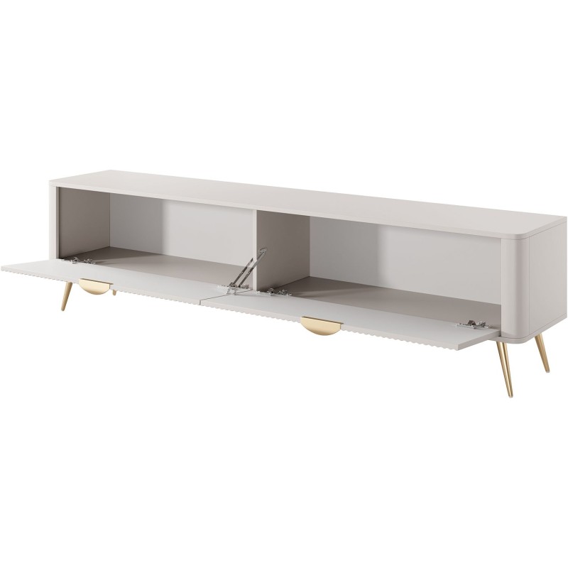 Έπιπλο τηλεόρασης Lante μπεζ 200x51x38cm