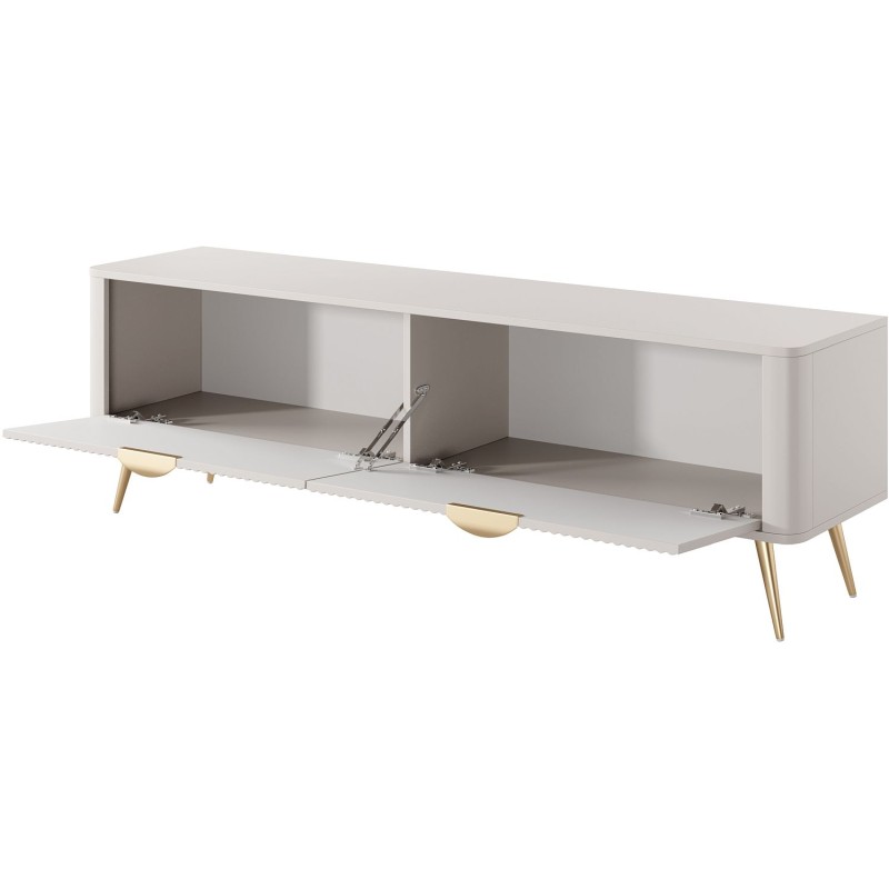 Έπιπλο τηλεόρασης Lante μπεζ 163x51x38cm