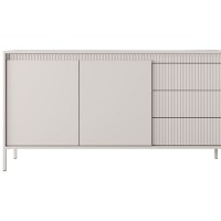 Μπουφές με συρτάρια Senso μπεζ 153x81x40cm