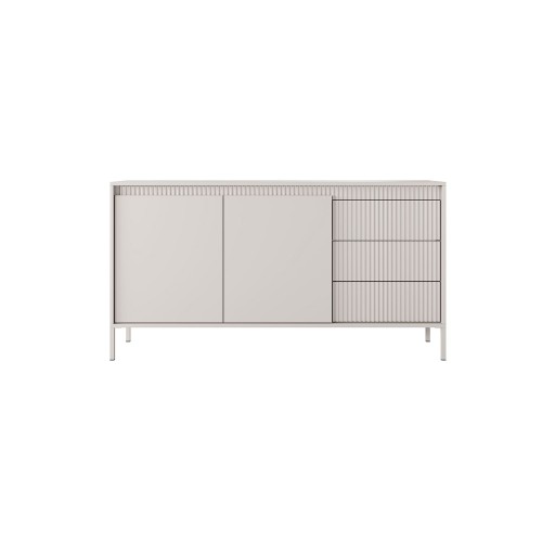 Μπουφές Senso με συρτάρια μπεζ 153x81x40cm
