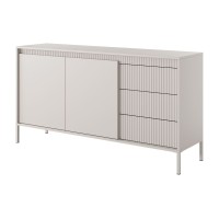 Μπουφές με συρτάρια Senso μπεζ 153x81x40cm