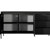 Μπουφές με συρτάρια Senso Ανθρακί 153x81x40cm