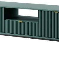 Έπιπλο τηλεόρασης Nova Πράσινο + Ανθρακί 154x39x56cm