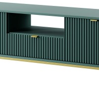 Έπιπλο τηλεόρασης Nova Πράσινο + χρυσό 154x39x56cm