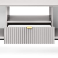 Έπιπλο τηλεόρασης Nova Γκρι + Μαύρο 154x39x56cm