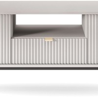 Έπιπλο τηλεόρασης Nova Γκρι + Μαύρο 154x39x56cm
