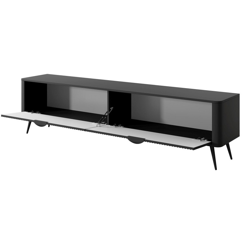 Έπιπλο τηλεόρασης Lante Ανθρακί 200x51x38cm