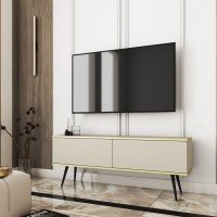 Έπιπλο τηλεόρασης ORO  Μπεζ 135x53x32cm