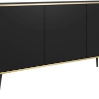 Μπουφές Oro Ανθρακί 160x85x39cm