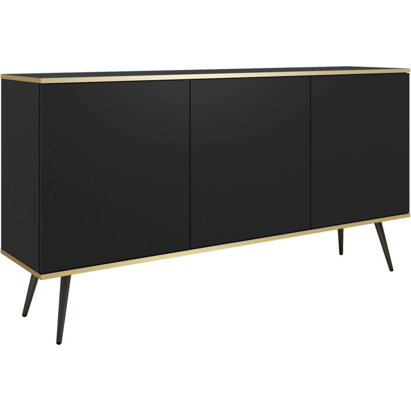 Μπουφές Oro Ανθρακί 160x85x39cm