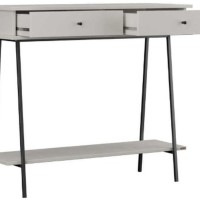 Κονσόλα Elite 702 Λευκό Μινκ 100x89x41cm
