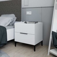Σετ κρεβατοκάμαρας Oryana Λευκό για στρώμα 160x200cm