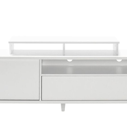 Έπιπλο τηλεόρασης TVR-511-DD Retro Λευκό 150x53x40cm