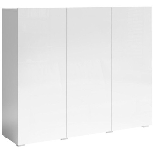 Μπουφές Delos Λευκός 137x115x38cm