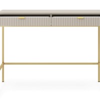 Κονσόλα Nova Λευκό Kazmir + Χρυσό 103,5x77,6x50cm