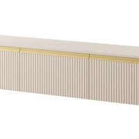 Κρεμαστό Έπιπλο τηλεόρασης Royal Μπεζ 181x36x39cm