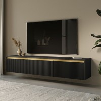 Κρεμαστό Έπιπλο τηλεόρασης Royal Ανθρακί 181x36x39cm