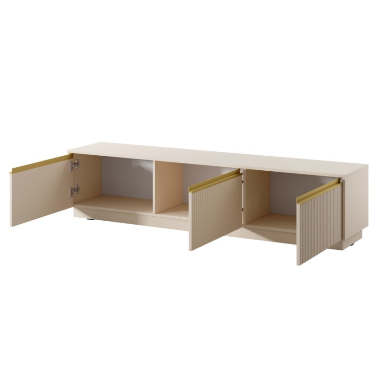 Κρεμαστό Έπιπλο τηλεόρασης Royal Μπεζ 181x36x39cm
