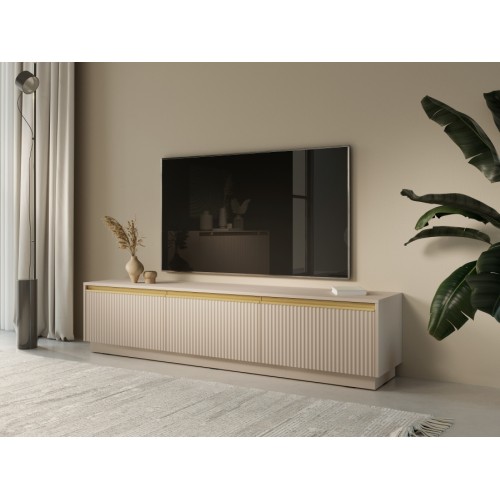 Έπιπλο τηλεόρασης Royal Μπεζ 181x42x39cm