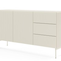 Μπουφές Muti με συρτάρια Λευκό Kazmir 147x81x40cm